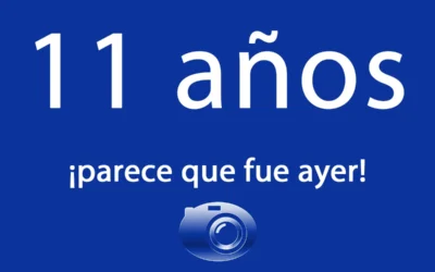 Cumplimos años, 11 años juntos