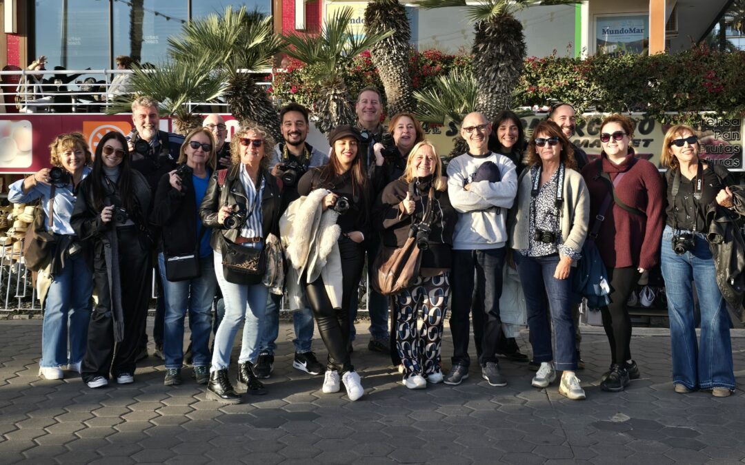 Salida fotográfica con los alumnos del curso completo